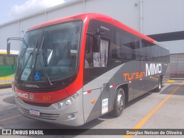 Viação Mimo 867 na cidade de Cajamar, São Paulo, Brasil, por Douglas Nelson de Oliveira. Número da foto: #12714888.