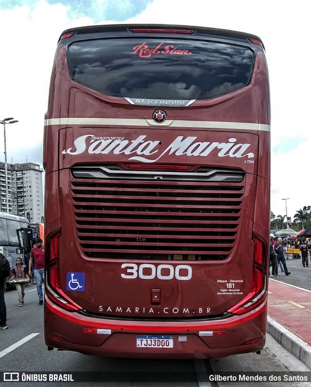 Santa Maria Fretamento e Turismo > Transportes Santa Maria(SP) 3000 na cidade de Barueri, São Paulo, Brasil, por Gilberto Mendes dos Santos. Número da foto: #12714311.