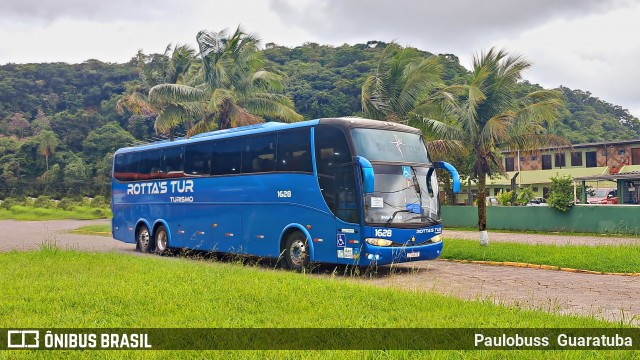 Rotta`s Tur Turismo 1628 na cidade de Guaratuba, Paraná, Brasil, por Paulobuss  Guaratuba. Número da foto: #12716945.