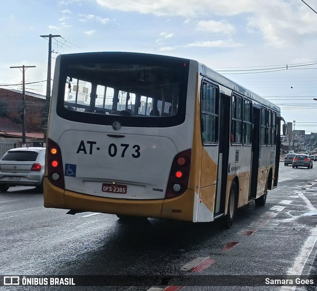 Empresa de Transportes Nova Marambaia AT-073 na cidade de Belém, Pará, Brasil, por Samara Goes. Número da foto: #12714912.