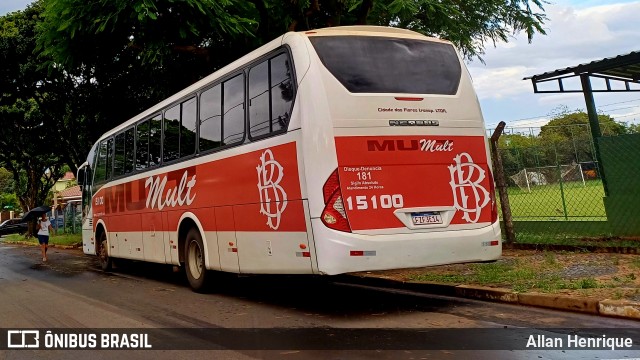 Mult Fretamento e Turismo 15100 na cidade de Paulínia, São Paulo, Brasil, por Allan Henrique. Número da foto: #12715130.