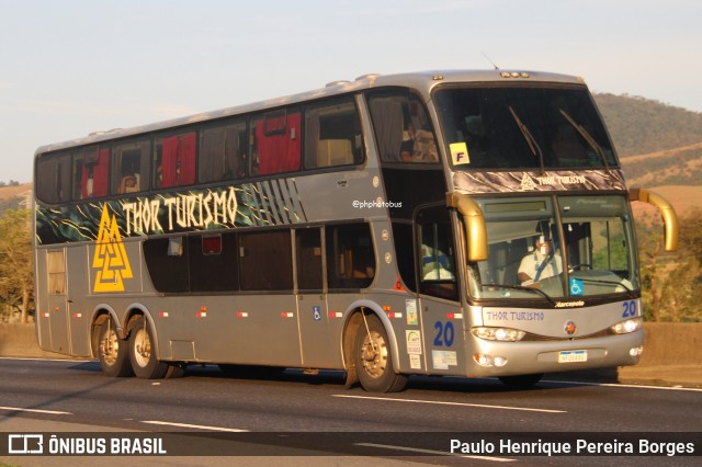 Thor Turismo 20 na cidade de Roseira, São Paulo, Brasil, por Paulo Henrique Pereira Borges. Número da foto: #12716254.