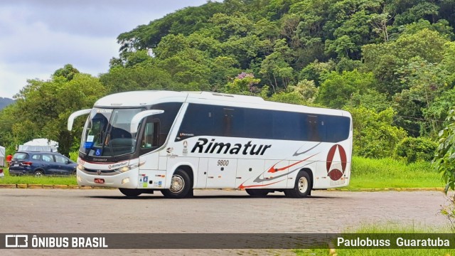 Rimatur Transportes 9800 na cidade de Guaratuba, Paraná, Brasil, por Paulobuss  Guaratuba. Número da foto: #12717151.