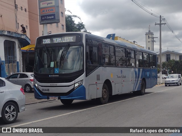 Viação Cidade de Caieiras 00448 na cidade de Franco da Rocha, São Paulo, Brasil, por Rafael Lopes de Oliveira. Número da foto: #12717030.