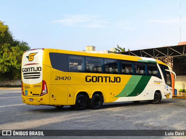 Empresa Gontijo de Transportes 21470 na cidade de Sobral, Ceará, Brasil, por Luis Davi. Número da foto: #12714787.