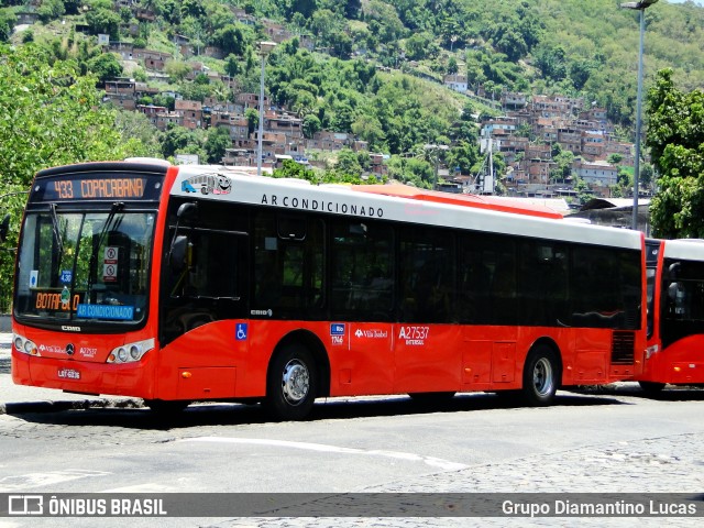 Transportes Vila Isabel A27537 na cidade de Rio de Janeiro, Rio de Janeiro, Brasil, por Grupo Diamantino Lucas. Número da foto: #12717017.