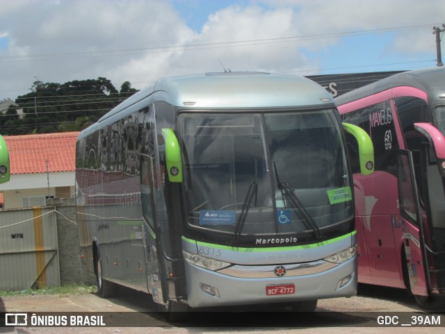 Viação Garcia 8315 na cidade de Curitiba, Paraná, Brasil, por GDC __39AM. Número da foto: #12717140.