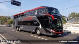 Transportes Única Petrópolis RJ 163.008 na cidade de Rio de Janeiro, Rio de Janeiro, Brasil, por Anderson Nascimento. Número da foto: #12716273.