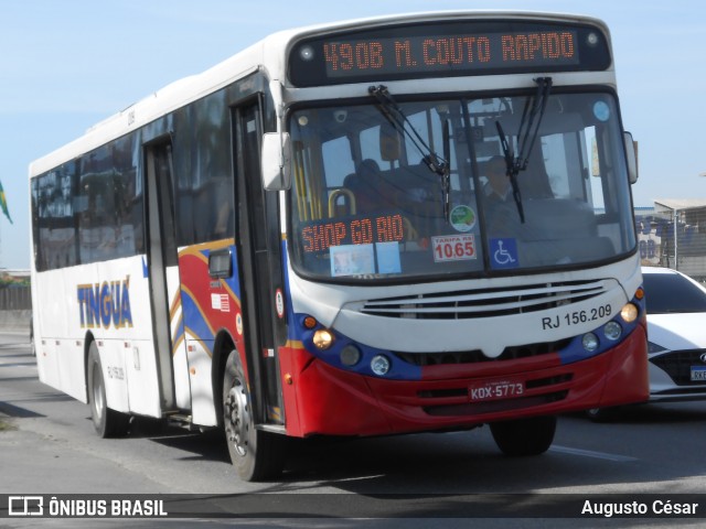 Transportadora Tinguá RJ 156.209 na cidade de Nova Iguaçu, Rio de Janeiro, Brasil, por Augusto César. Número da foto: #12719165.