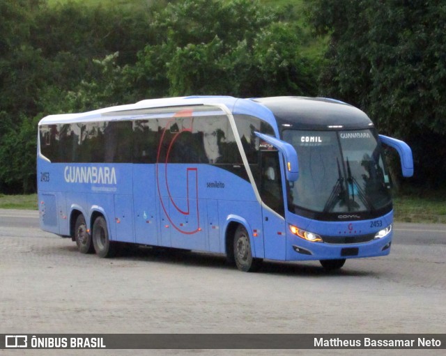 Expresso Guanabara 2453 na cidade de Paraíba do Sul, Rio de Janeiro, Brasil, por Mattheus Bassamar Neto. Número da foto: #12719634.