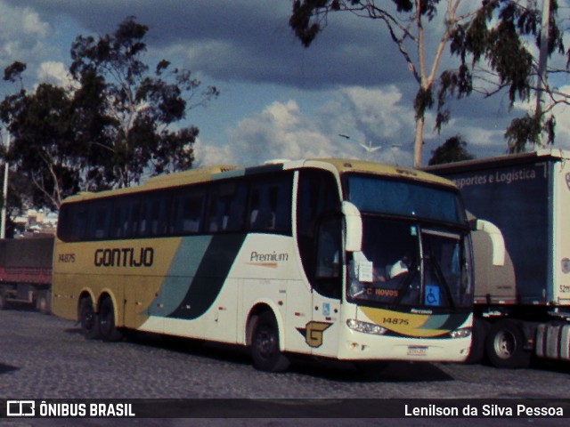 Empresa Gontijo de Transportes 14875 na cidade de Caruaru, Pernambuco, Brasil, por Lenilson da Silva Pessoa. Número da foto: #12718957.