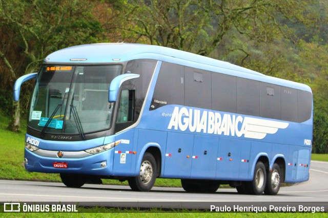 Viação Águia Branca 14001 na cidade de Piraí, Rio de Janeiro, Brasil, por Paulo Henrique Pereira Borges. Número da foto: #12718176.