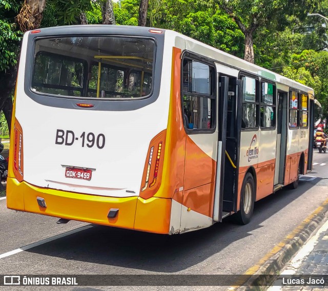 Belém Rio Transportes BD-190 na cidade de Belém, Pará, Brasil, por Lucas Jacó. Número da foto: #12719631.
