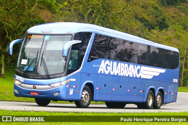 Viação Águia Branca 26760 na cidade de Piraí, Rio de Janeiro, Brasil, por Paulo Henrique Pereira Borges. Número da foto: #12718211.