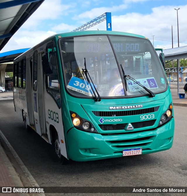 Viação Modelo 9003 na cidade de Aracaju, Sergipe, Brasil, por Andre Santos de Moraes. Número da foto: #12718132.