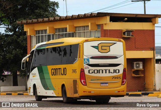 Empresa Gontijo de Transportes 7145 na cidade de Vitória da Conquista, Bahia, Brasil, por Rava Ogawa. Número da foto: #12719490.