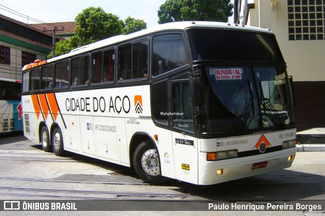 Viação Cidade do Aço RJ 174.082 na cidade de Rio de Janeiro, Rio de Janeiro, Brasil, por Paulo Henrique Pereira Borges. Número da foto: #12718533.