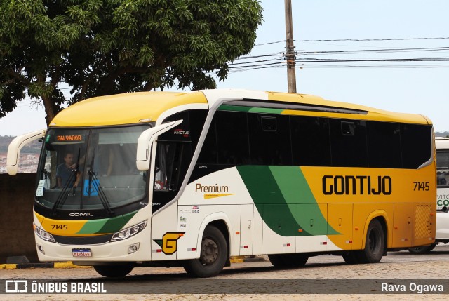 Empresa Gontijo de Transportes 7145 na cidade de Vitória da Conquista, Bahia, Brasil, por Rava Ogawa. Número da foto: #12719485.