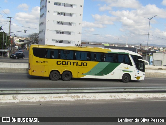 Empresa Gontijo de Transportes 18545 na cidade de Caruaru, Pernambuco, Brasil, por Lenilson da Silva Pessoa. Número da foto: #12719367.