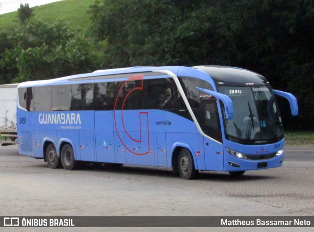 Expresso Guanabara 2451 na cidade de Paraíba do Sul, Rio de Janeiro, Brasil, por Mattheus Bassamar Neto. Número da foto: #12719618.