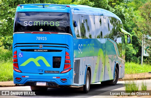 SC Minas Transportes 78925 na cidade de Alfenas, Minas Gerais, Brasil, por Lucas Elson de Oliveira. Número da foto: #12719882.