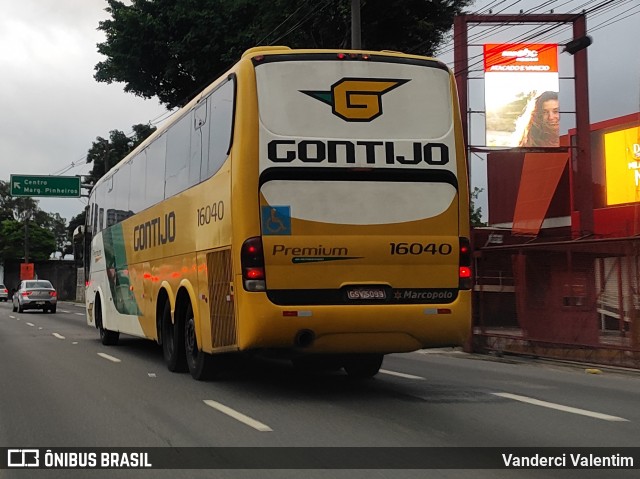 Empresa Gontijo de Transportes 16040 na cidade de São Paulo, São Paulo, Brasil, por Vanderci Valentim. Número da foto: #12717745.