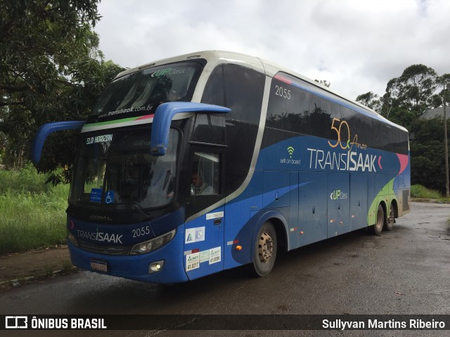 Trans Isaak Turismo 2055 na cidade de Anápolis, Goiás, Brasil, por Sullyvan Martins Ribeiro. Número da foto: #12719164.