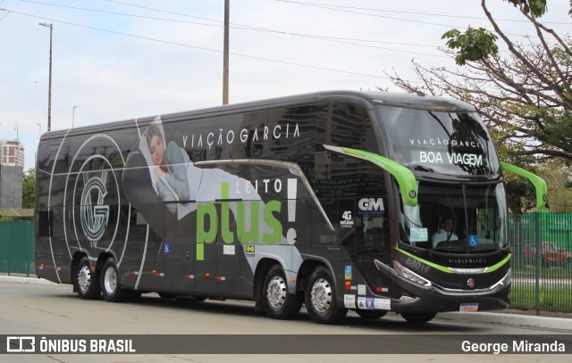 Viação Garcia 88019 na cidade de São Paulo, São Paulo, Brasil, por George Miranda. Número da foto: #12718643.