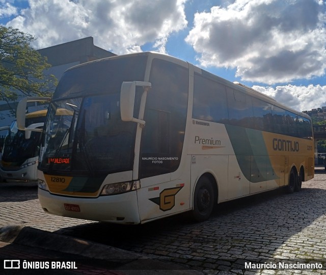 Empresa Gontijo de Transportes 12810 na cidade de Belo Horizonte, Minas Gerais, Brasil, por Maurício Nascimento. Número da foto: #12719129.