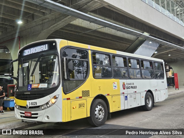 Transunião Transportes 3 6029 na cidade de São Paulo, São Paulo, Brasil, por Pedro Henrique Alves Silva. Número da foto: #12781771.