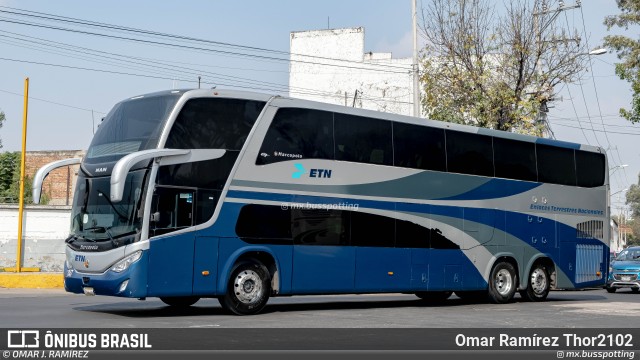 ETN - Enlaces Terrestres Nacionales 7047 na cidade de Gustavo A. Madero, Ciudad de México, México, por Omar Ramírez Thor2102. Número da foto: #12782897.