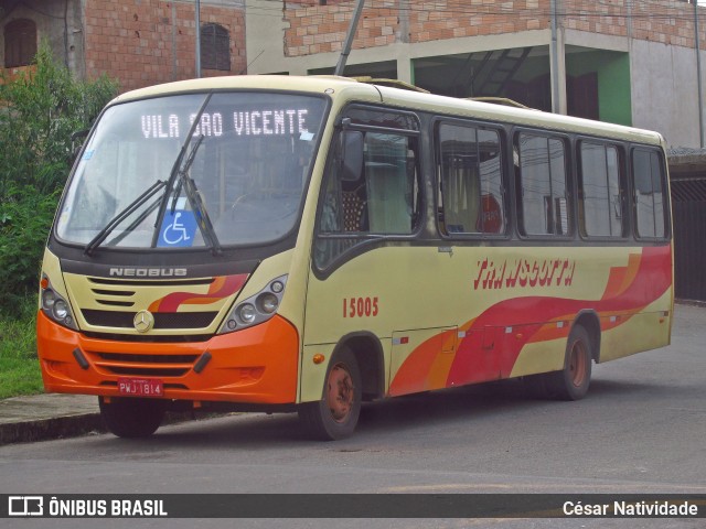 Transcotta Turismo 15005 na cidade de Mariana, Minas Gerais, Brasil, por César Natividade. Número da foto: #12782117.