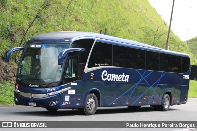 Viação Cometa 719592 na cidade de Piraí, Rio de Janeiro, Brasil, por Paulo Henrique Pereira Borges. Número da foto: #12783082.