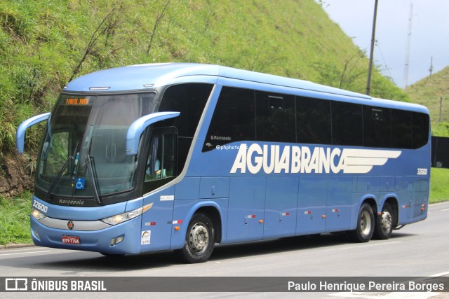Viação Águia Branca 32600 na cidade de Piraí, Rio de Janeiro, Brasil, por Paulo Henrique Pereira Borges. Número da foto: #12783009.
