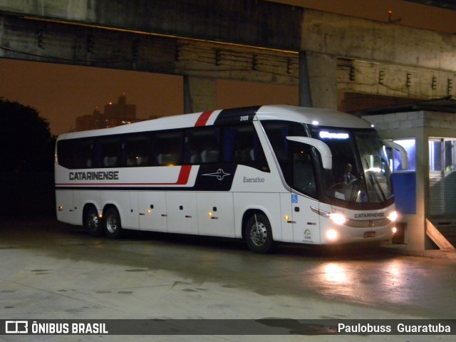 Auto Viação Catarinense 3109 na cidade de Curitiba, Paraná, Brasil, por Paulobuss  Guaratuba. Número da foto: #12783319.