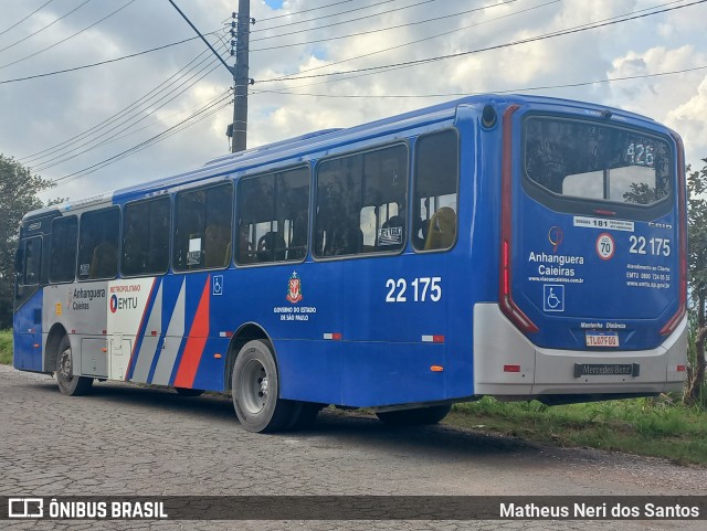 Viação Cidade de Caieiras 22.175 na cidade de Cajamar, São Paulo, Brasil, por Matheus Neri dos Santos. Número da foto: #12781226.