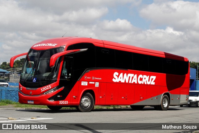 Viação Santa Cruz 32023 na cidade de São Paulo, São Paulo, Brasil, por Matheus Souza. Número da foto: #12783432.