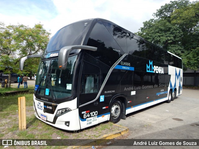 Empresa de Ônibus Nossa Senhora da Penha 64100 na cidade de Barueri, São Paulo, Brasil, por André Luiz Gomes de Souza. Número da foto: #12783353.