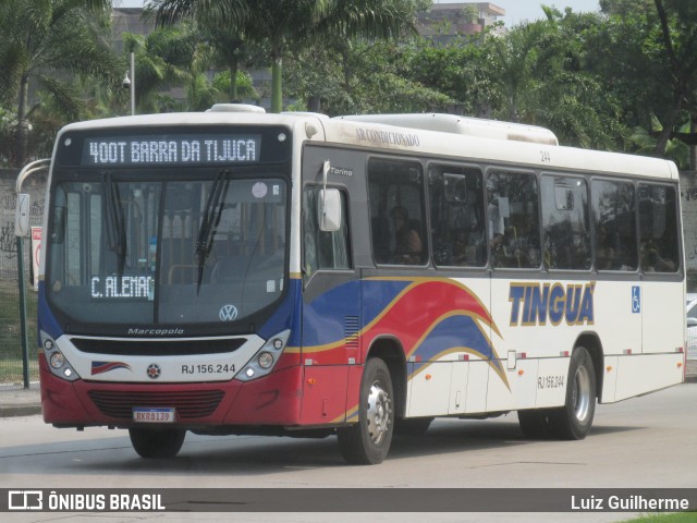 Transportadora Tinguá RJ 156.244 na cidade de Rio de Janeiro, Rio de Janeiro, Brasil, por Luiz Guilherme. Número da foto: #12782753.