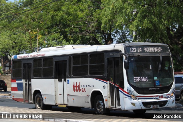 TTL S.A. - Transporte y Turismo Lambaré - Líneas 23-24-31 y 33 1646 na cidade de Asunción, Paraguai, por José Paredes. Número da foto: #12781157.