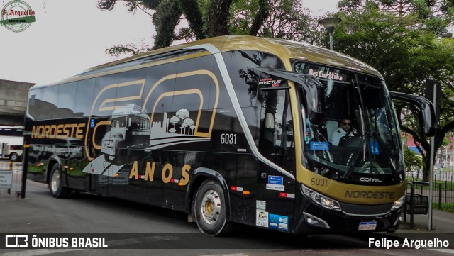 Expresso Nordeste 6031 na cidade de Curitiba, Paraná, Brasil, por Felipe Arguelho. Número da foto: #12781742.