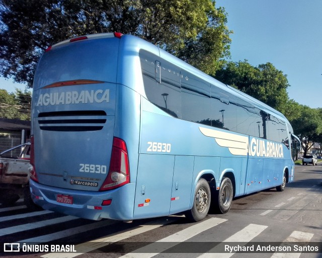 Viação Águia Branca 26930 na cidade de Serra, Espírito Santo, Brasil, por Rychard Anderson Santos. Número da foto: #12781502.