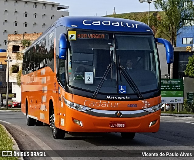 Cadatur Transportes e Turismo 4000 na cidade de Aparecida, São Paulo, Brasil, por Vicente de Paulo Alves. Número da foto: #12781222.