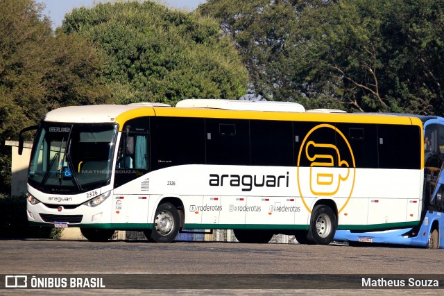 Expresso Araguari 2326 na cidade de Uberlândia, Minas Gerais, Brasil, por Matheus Souza. Número da foto: #12783355.