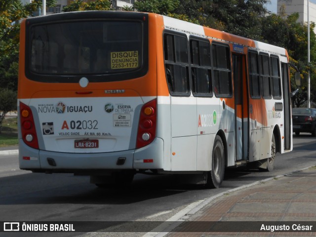Viação Mirante A02032 na cidade de Nova Iguaçu, Rio de Janeiro, Brasil, por Augusto César. Número da foto: #12783411.
