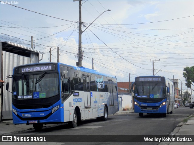 BRT Sorocaba Concessionária de Serviços Públicos SPE S/A 3068 na cidade de Sorocaba, São Paulo, Brasil, por Weslley Kelvin Batista. Número da foto: #12782005.