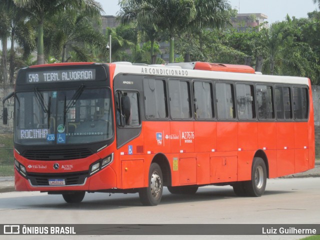 Transportes Vila Isabel A27676 na cidade de Rio de Janeiro, Rio de Janeiro, Brasil, por Luiz Guilherme. Número da foto: #12782649.