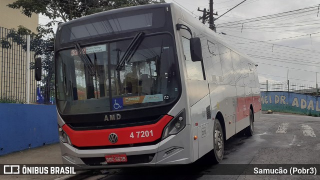 Pêssego Transportes 4 7201 na cidade de São Paulo, São Paulo, Brasil, por Samucão (Pobr3). Número da foto: #12781727.