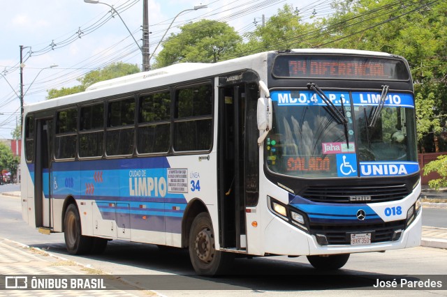 Ciudad de Limpio - Línea 34 018 na cidade de Asunción, Paraguai, por José Paredes. Número da foto: #12782104.