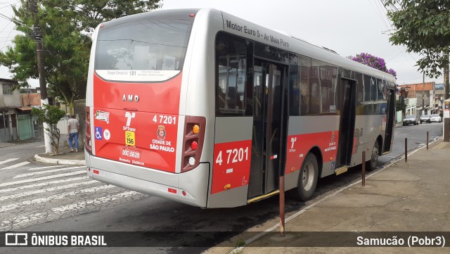 Pêssego Transportes 4 7201 na cidade de São Paulo, São Paulo, Brasil, por Samucão (Pobr3). Número da foto: #12781728.